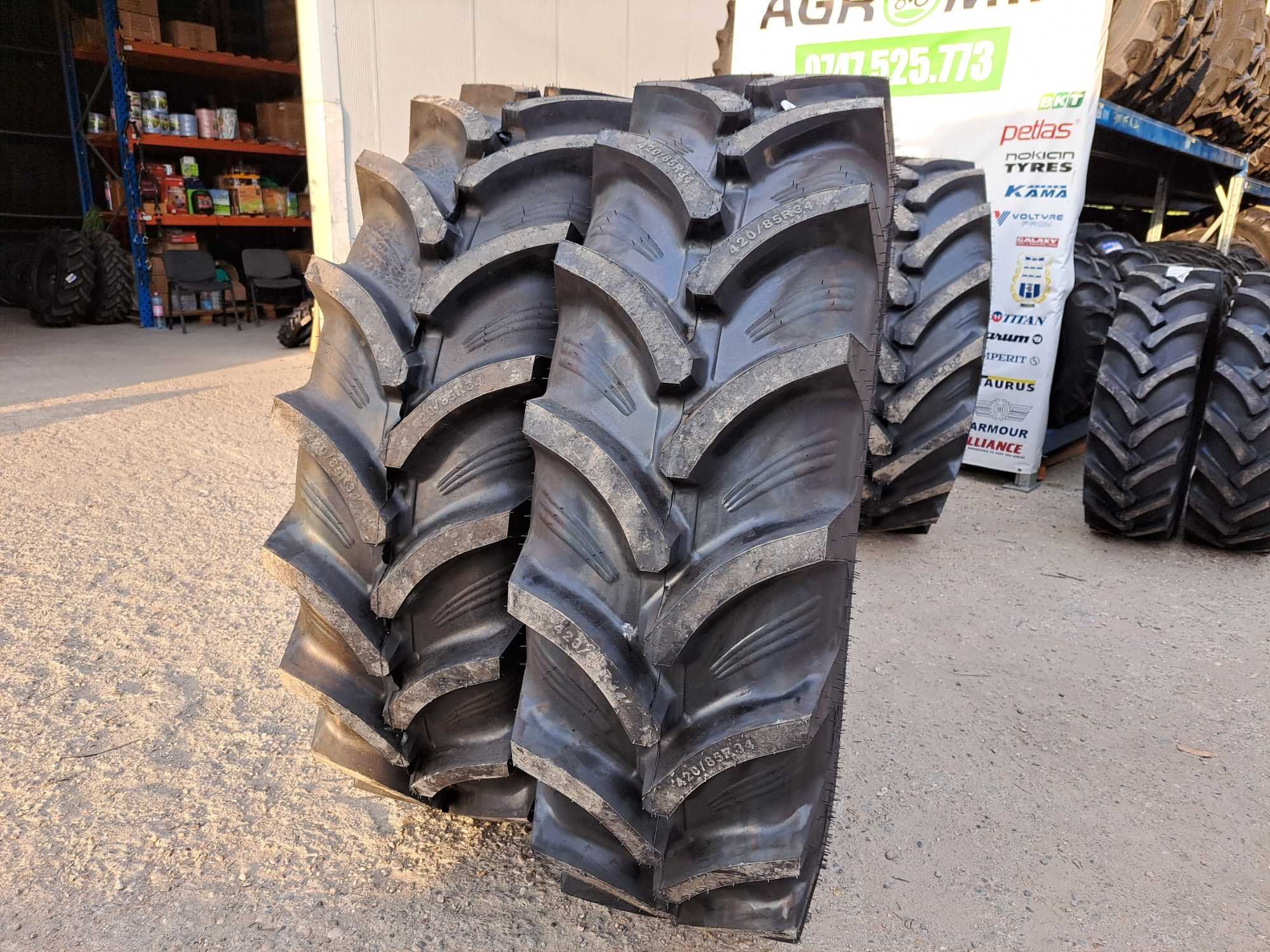 Cauciucuri noi 420/85R34 OZKA anvelope radiale 16.9R34 TRACTOR