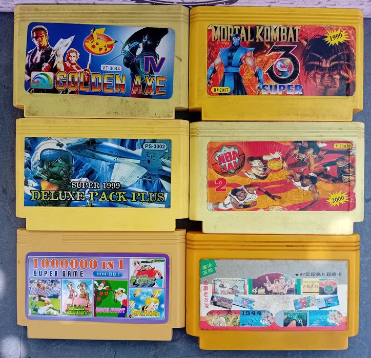 Casete joc vechi Terminator Famicom Sega Nintendo
