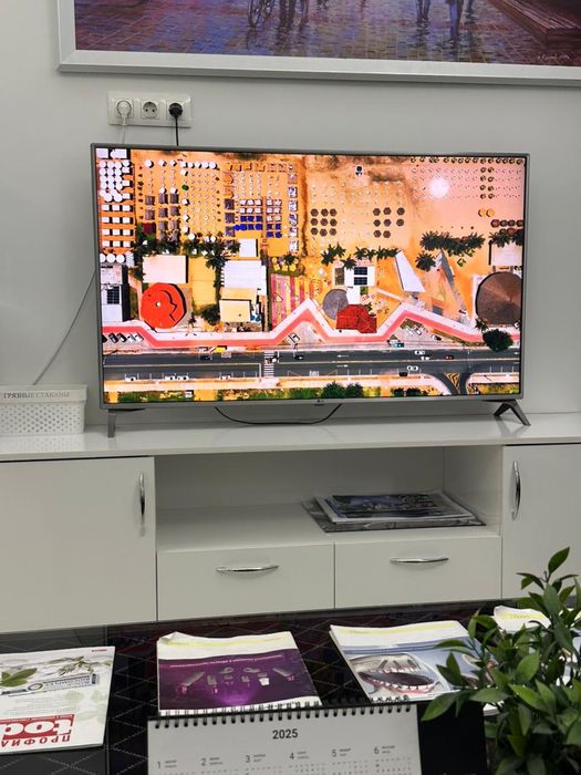 Смарт телевизор LG 165 см smart tv WiFi YouTube
