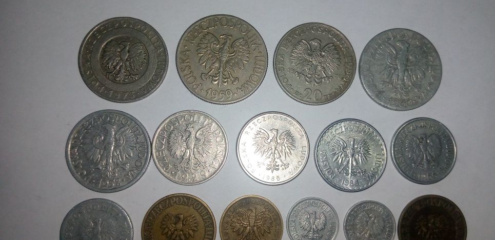 Монеты Польши разные