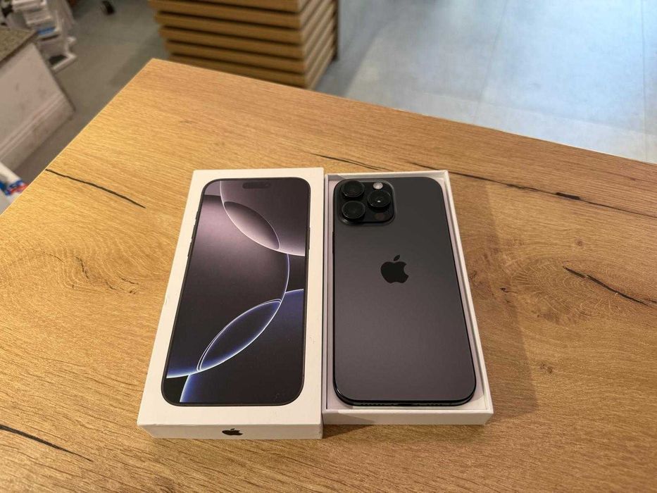 iPhone 16 Pro Max 256Gb, Black Titanium | Factura & Garantie  Buy-Back