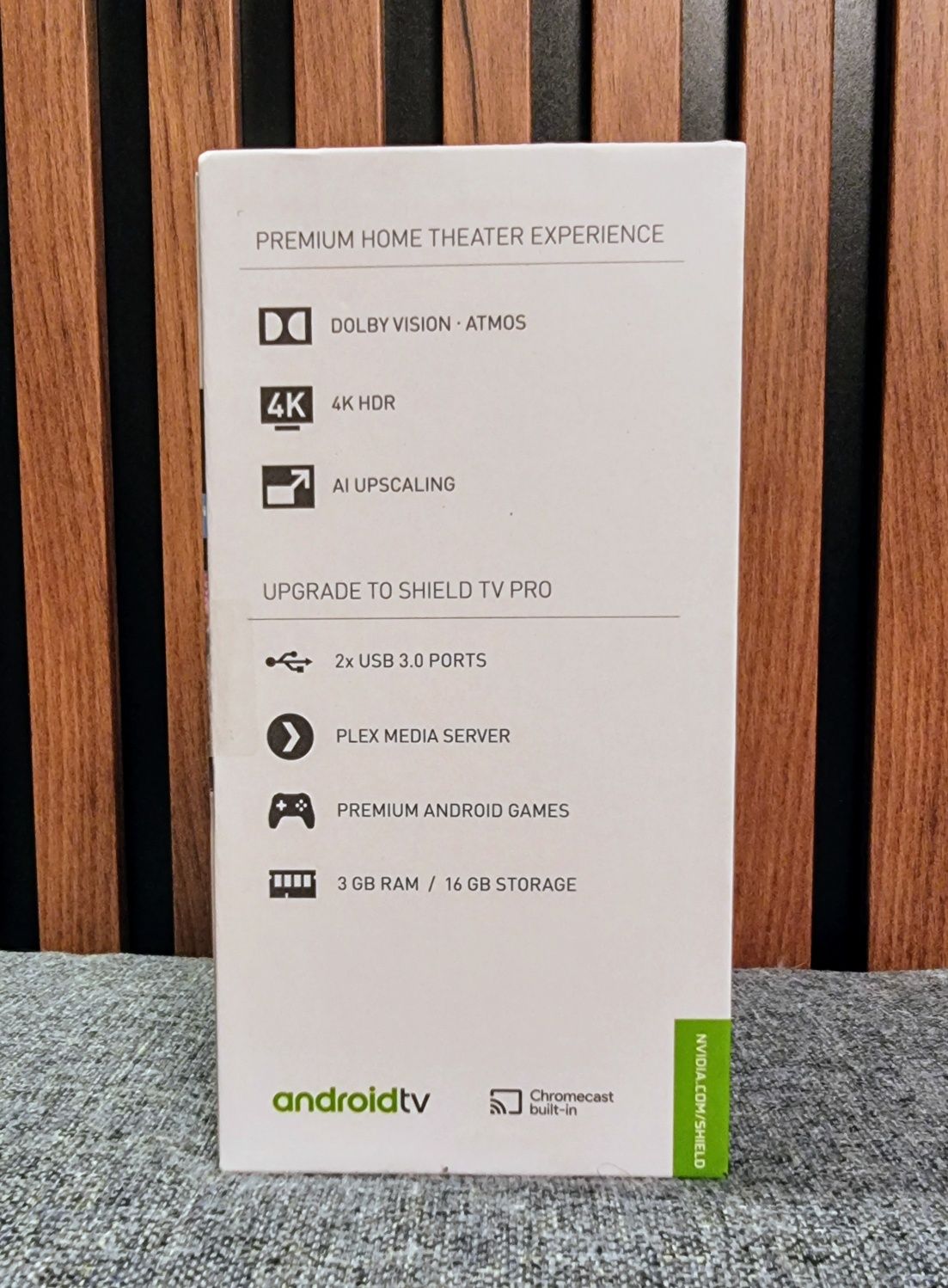 nVidia Shield TV PRO. 4K HDR Android TV. Dolby Vision ATMOS. Plex