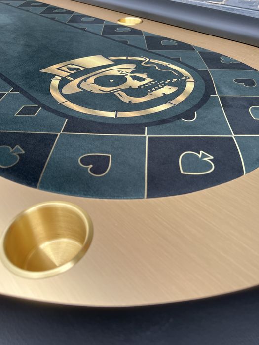 Mese poker stejar customizate cu LOGO tau CustomTables.eu stoc 2 mese