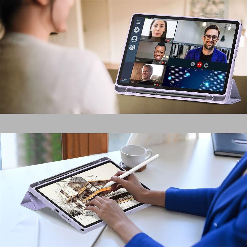 Tech-protect sc pen за lenovo tab 10.1 tb-311 – лилав