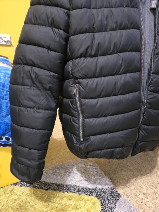 Черно зимно яке XXL