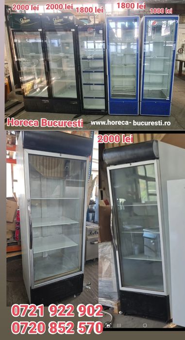 Vitrine verticale ca Noi / FRIGIDERE Albe / Echipament Horeca second /
