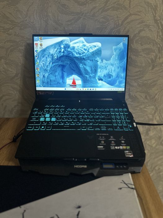 RTX 4050 Ryzen 5 7535HS 16 гб озу 512 гб ssd ноутбук asus tuf gaming