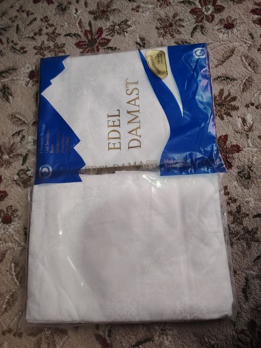 Lenjerie pat o persoana damasc