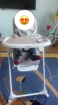Продам детский стульчик для кормления в хорошем состоянии на колесиках