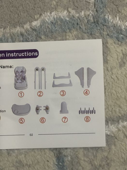 Bolalar ovqatlanadigan stulchik