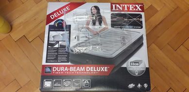 Надуваем матрак НОВ!99 х 191 х 33 INTEX Dura Beam Deluxe