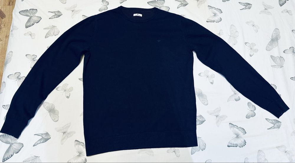 Pulover Tom Tailor albastru închis – L