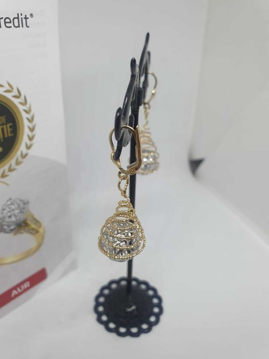 Cercei aur 14K 4.60gr (Ag1 Alexandru b50116)