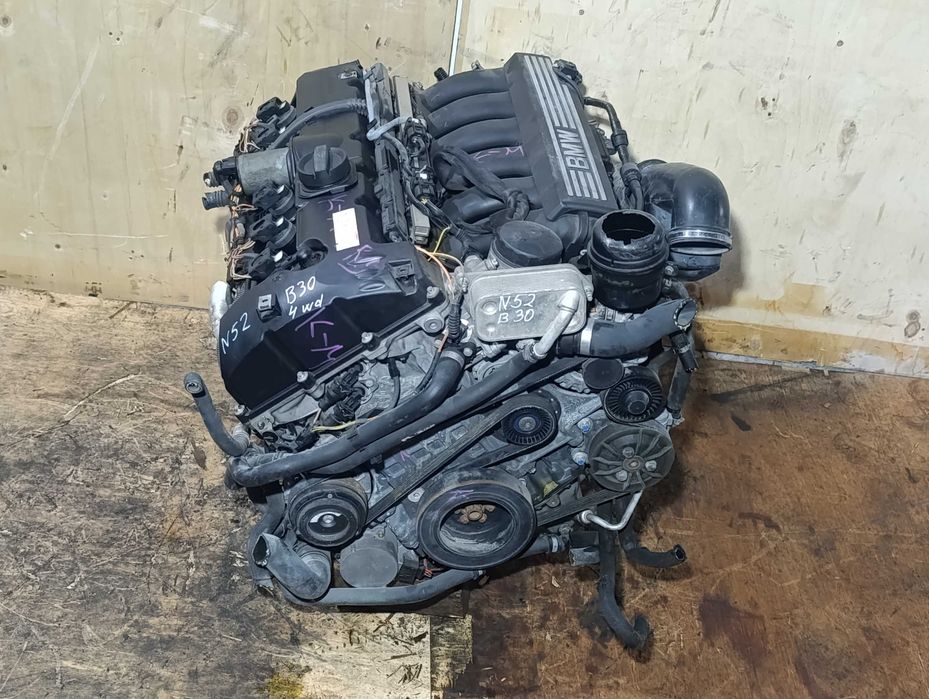 Двигатель N52 3.0 N52B30 BMW X3 E83 X5 E70 E60 E90 E87 E65 БМВ 1 3 5 7