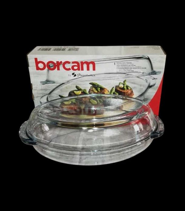 Тава огнеупорна епилса с голям капак