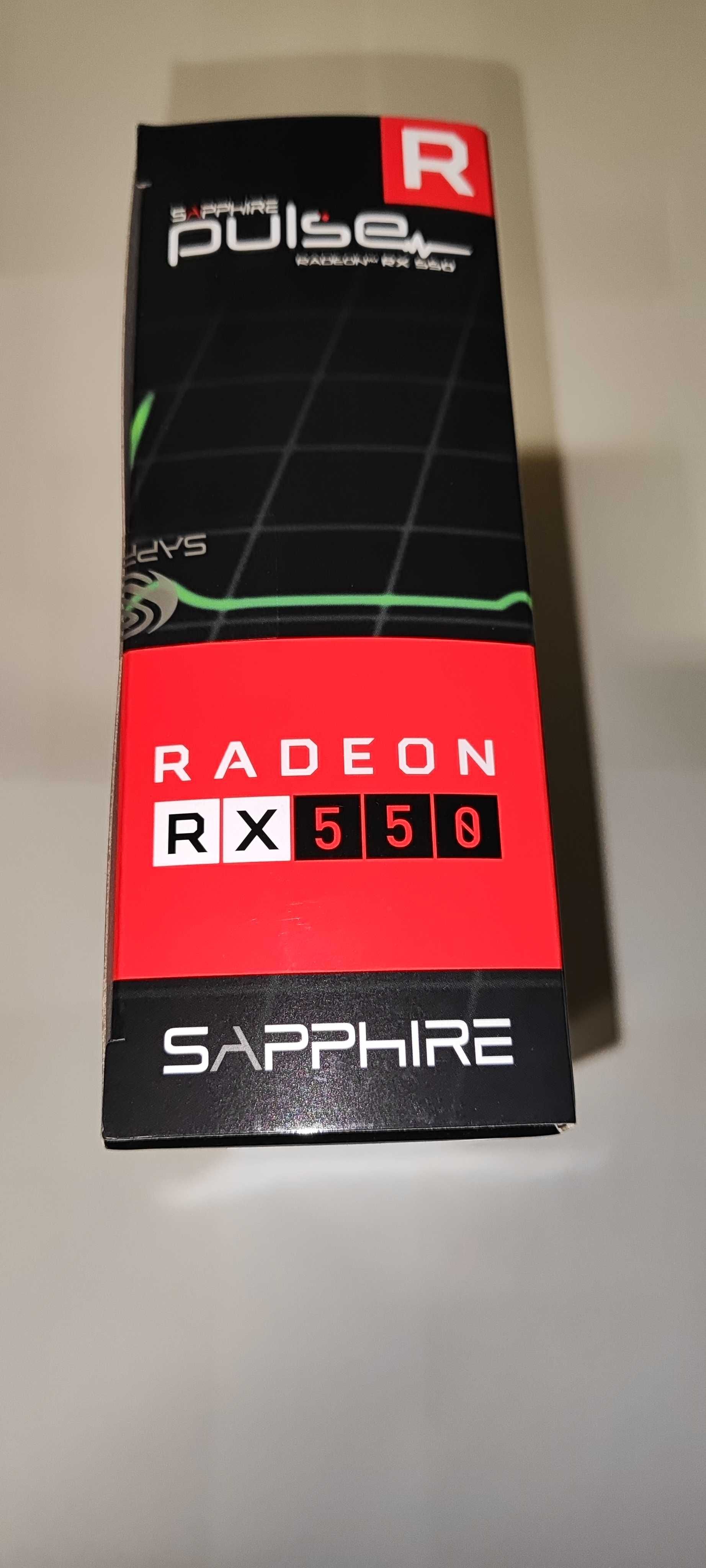 Placa video Sapphire Radeon RX 550 PULSE 4GB GDDR5 128-bit