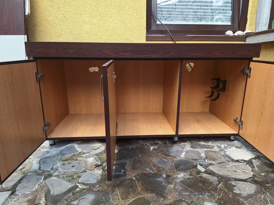 Dulap acvariu și capac acvariu