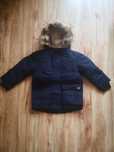 Geaca parka  noua baiat bleumarin 3-4 ani