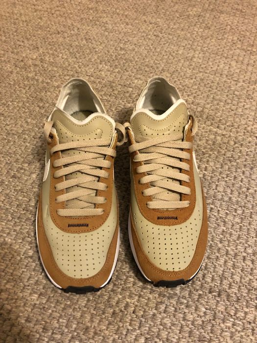 NikeWaffle One Leather 'Limestone Ale Brown маратонки