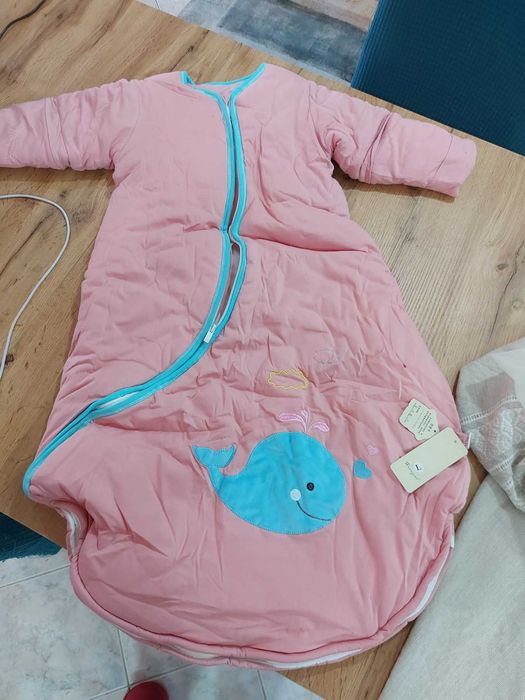 Детски спален чувал с красива апликация 3 броя 1M. и 80см. 110см.