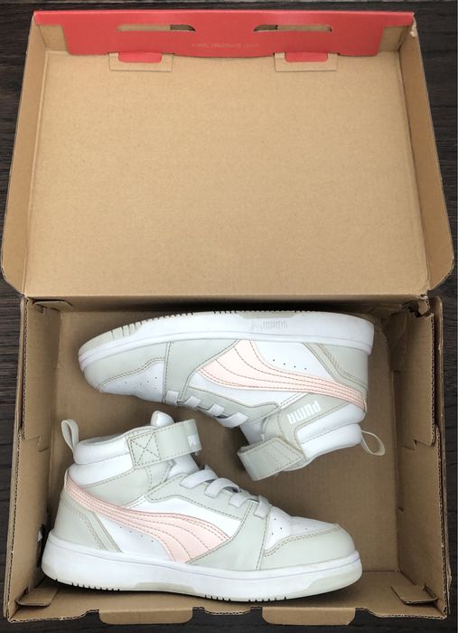 Детски високи маратонки PUMA Rebound V6 Mid номер 33