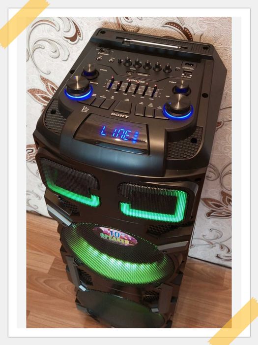 Продам новую колонку. Мощные Басы