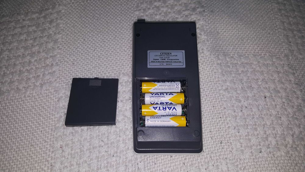 Calculator portabil cu imprimata integrata Citizen CX55 (Japan)