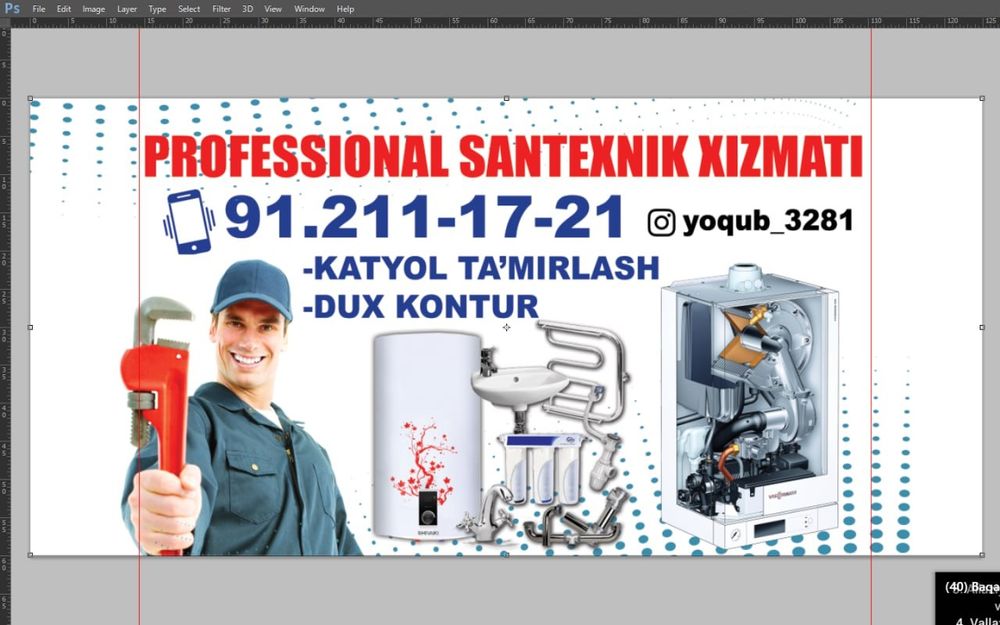 Professional Santexnik ishlari xizmati