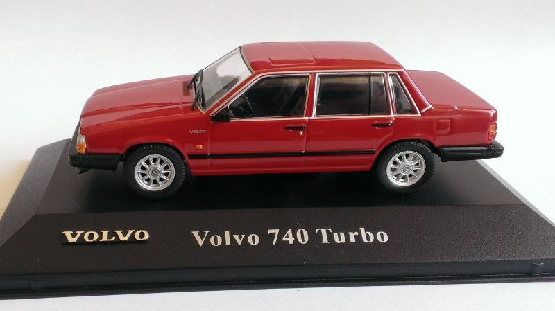 Macheta Volvo 740 Turbo 1985 - Atlas 1/43