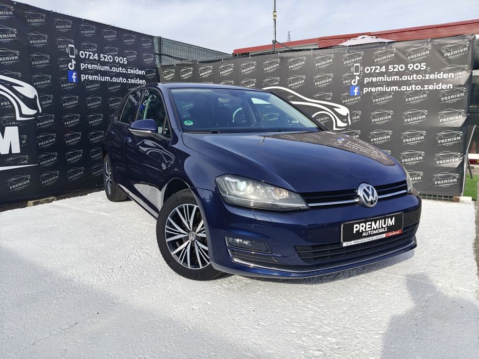VW Golf 7 *Garanție*Înmatriculată/2016/*RATE*//Euro 6/Bi-Xenon