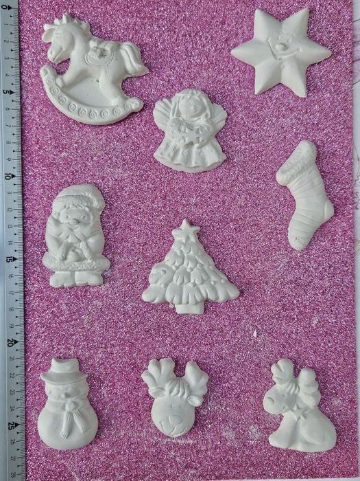 Figurine ipsos Craciun, iarna