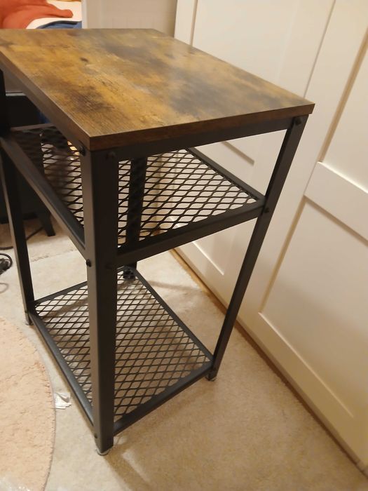 Masuta superba robusta metalica, 35 x 45 x 75 cm noua reducere 60%