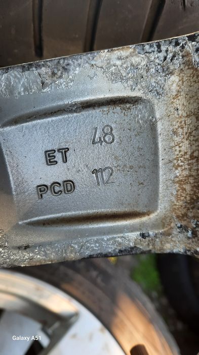 Ляти джанти с гуми 5×112,17цола