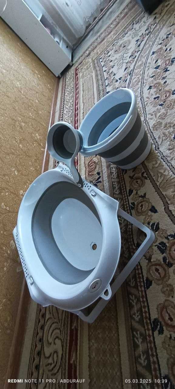 Детская ванночка с набором