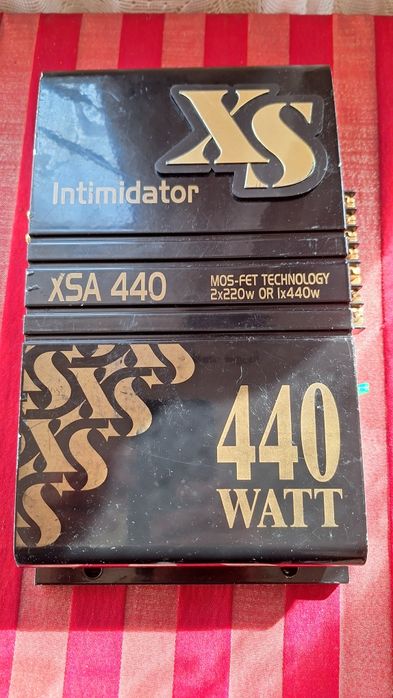180lei Amplificator XS Intimidator XSA 440 alpine kiker