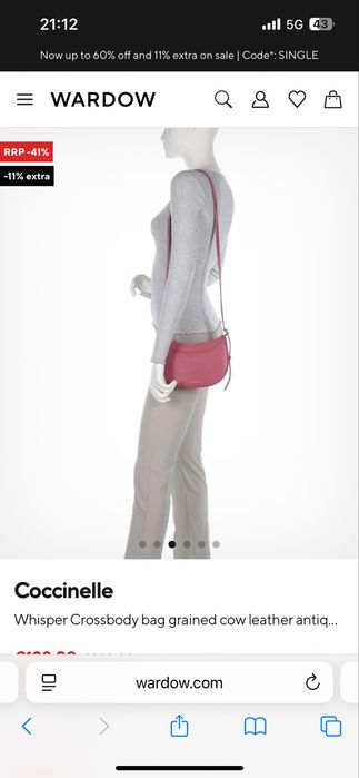 Coccinelle original nou cu eticheta!