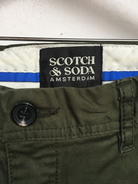 Органичен памук прав панталон Scotch & Soda