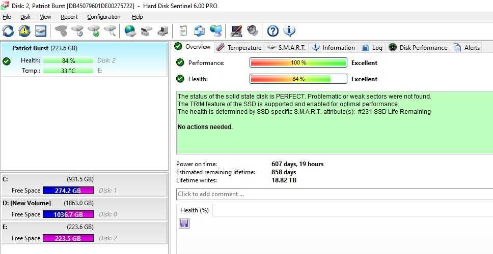Solid-State Drive SSD PATRIOT Burst 240GB, SATA3, 2.5", PBU240GS25SSDR
