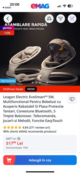 Leagan electric EvoSmart