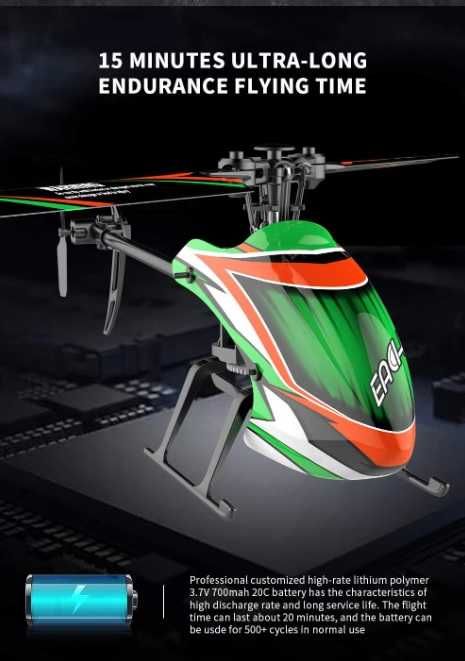 Eachine E130 RC Helicopter 2.4G 4CH 6-Axis Gyro Altitude Hold