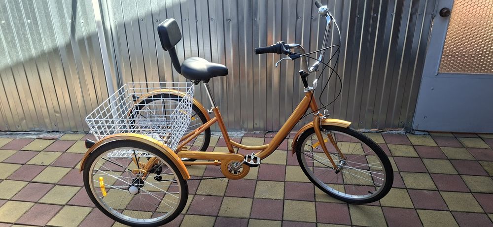 Tricicletă  roți 24"/ 6 viteze