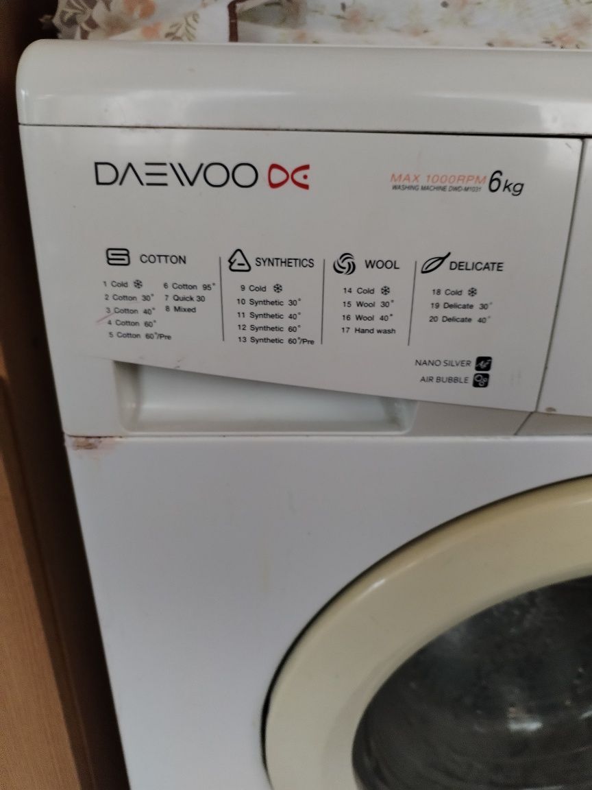 Vând mașină de spălat Daewoo