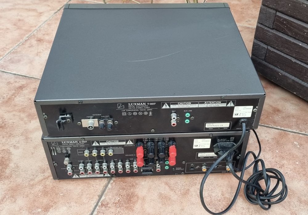 Luxman A-007/T-007 (amp cu DAC incorporat)