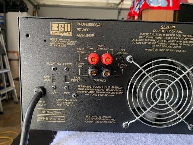 Bloc de putere BGW 750D