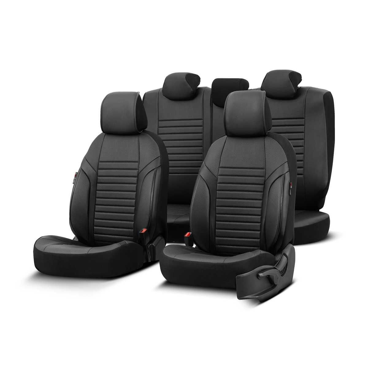 Универсална Кожена Тапицерия за кола OtoM Design Coral.