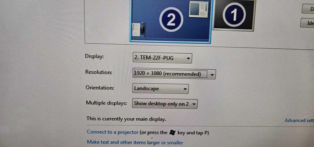 Monitor touchscreen  22 ,56cm