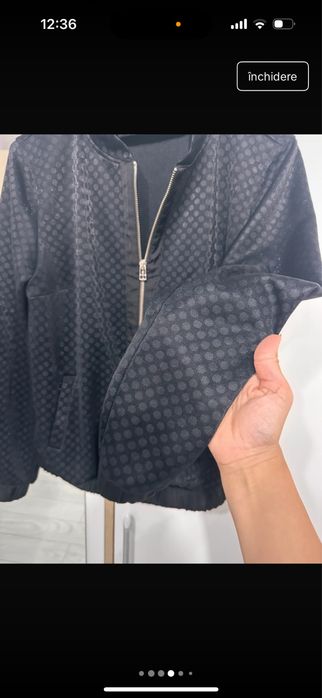 Jacheta neagra Casual