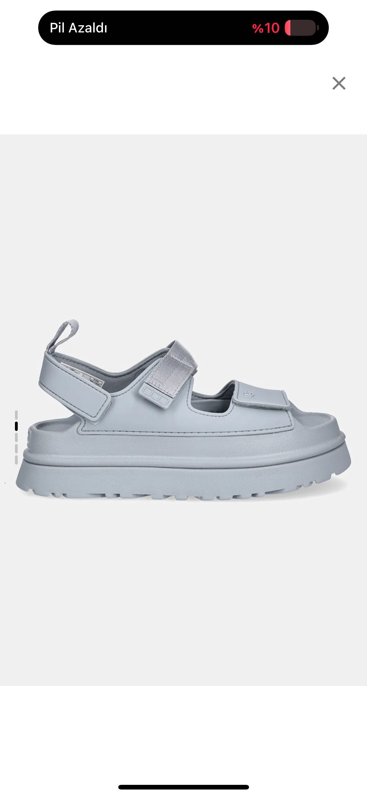 Сандали  UGG светло сини