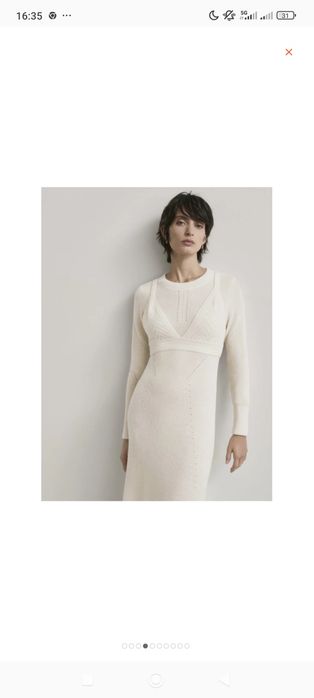 Rochie Massimo Dutti Studio lana%