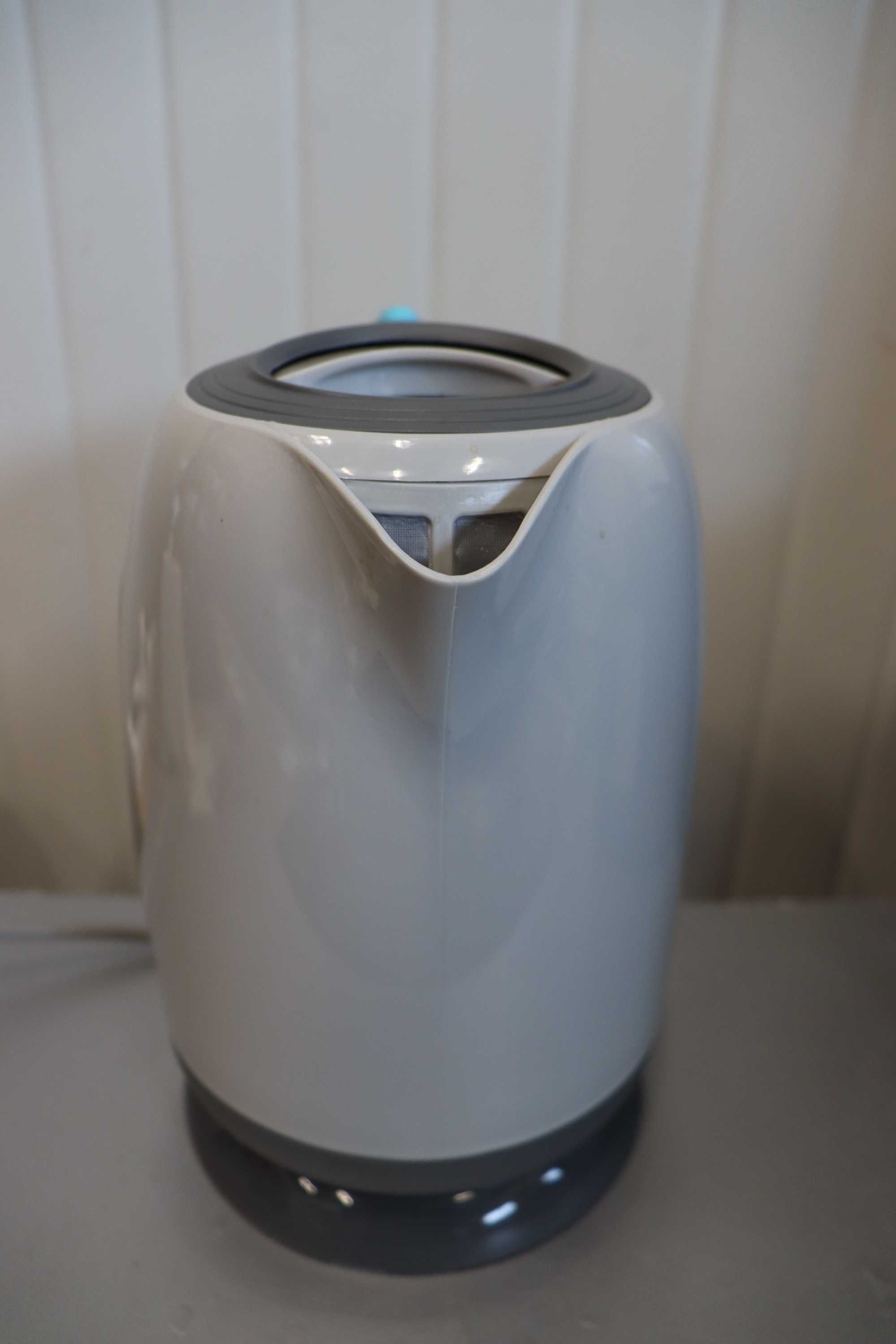 Електрическа кана Cecotec - Thermosense 170, 2200W, 1.7 l, бяла